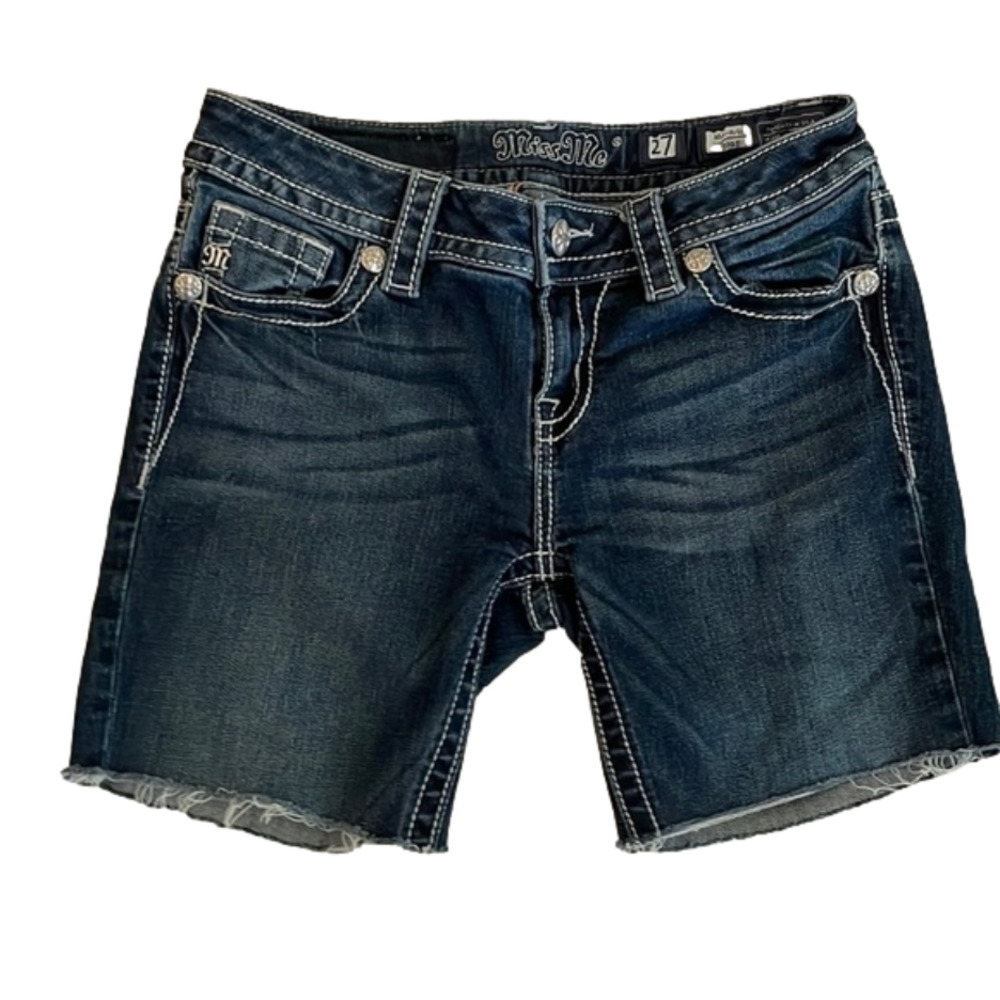 MISS Me Mid Rise Cut Off Shorts Size 27
